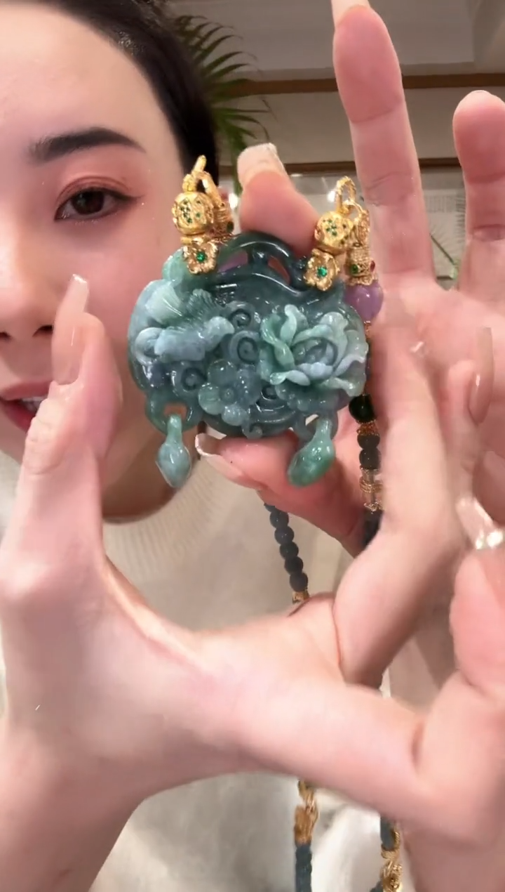 【闪购商品】翡翠颈饰未镶嵌国风