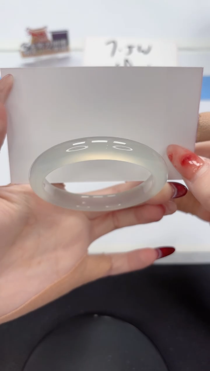 【闪购商品】石英质玉手镯未镶嵌A168-55.6