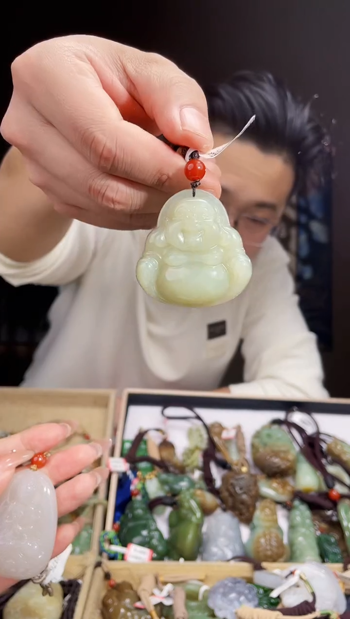 【闪购商品】和田玉颈饰未镶嵌拍一发一