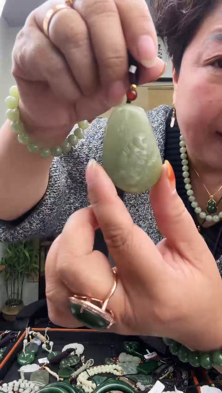 颈饰未镶嵌和田玉多样性发一  60