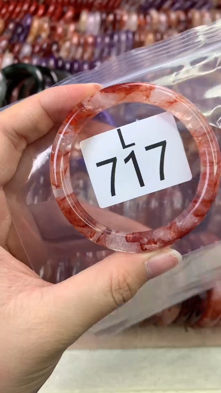 【闪购商品】水晶水晶手镯L未镶嵌717-51