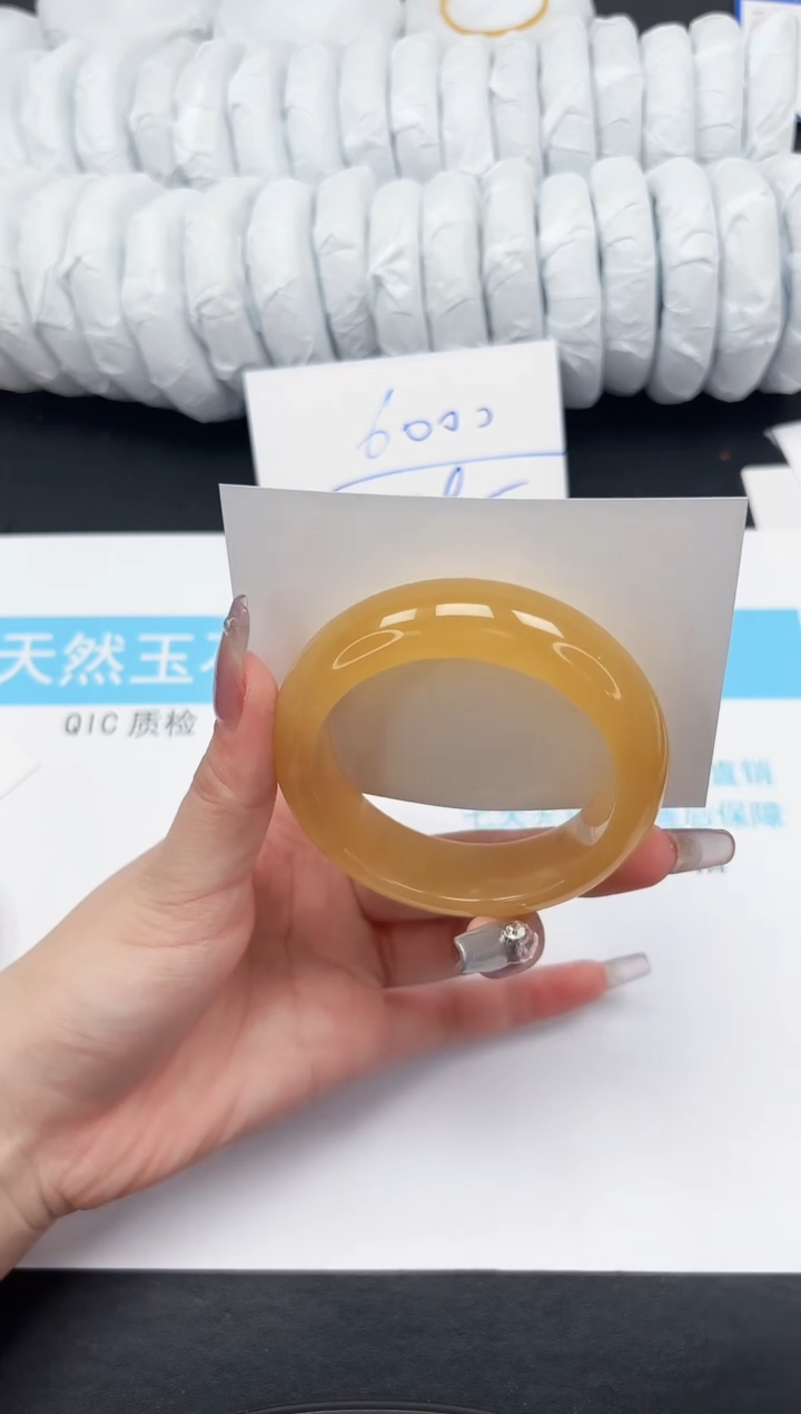 【闪购商品】石英质玉手镯未镶嵌103-55.1