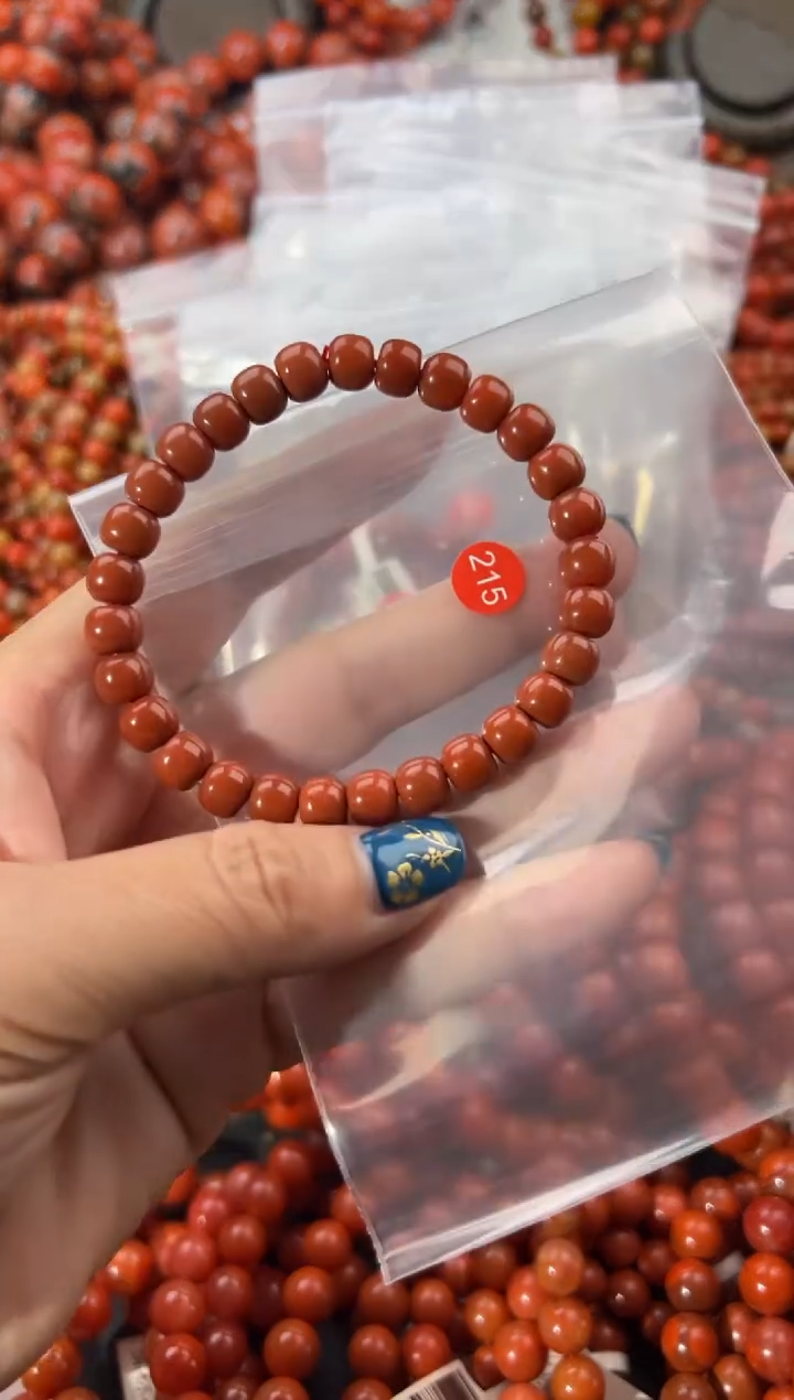 未镶嵌手串南红玛瑙7+