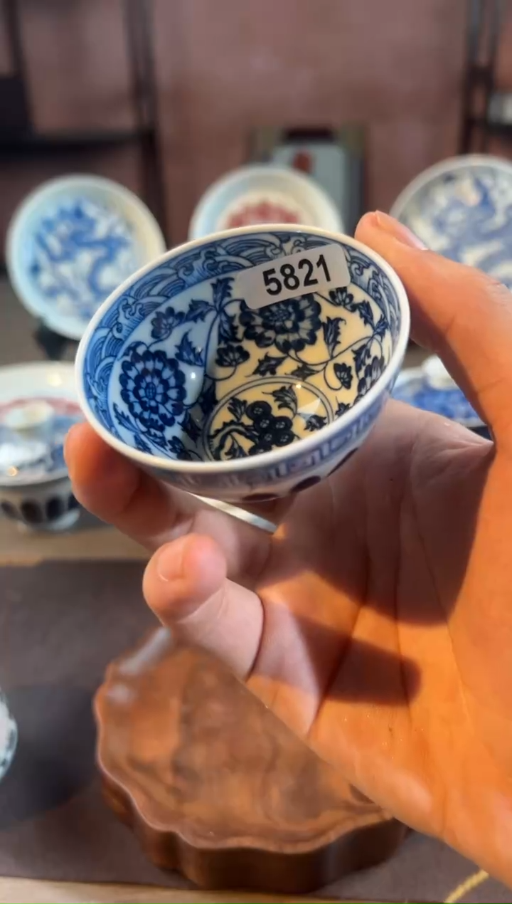 5821天禄言瓷手工手绘茶器