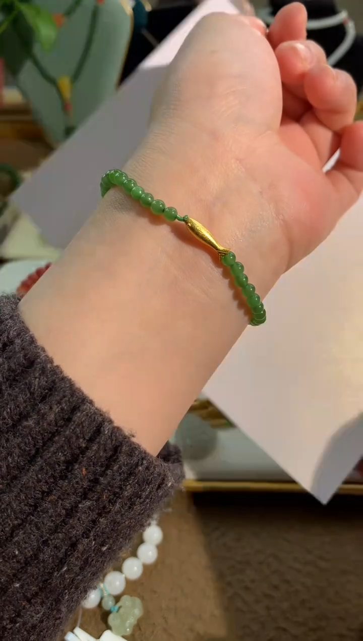 【闪购商品】和田玉手链未镶嵌cs