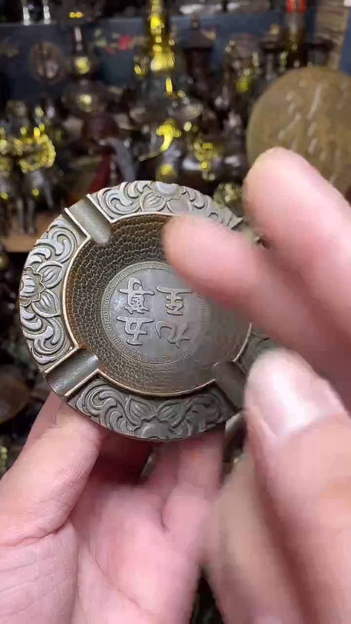 铜铜桌面摆件034