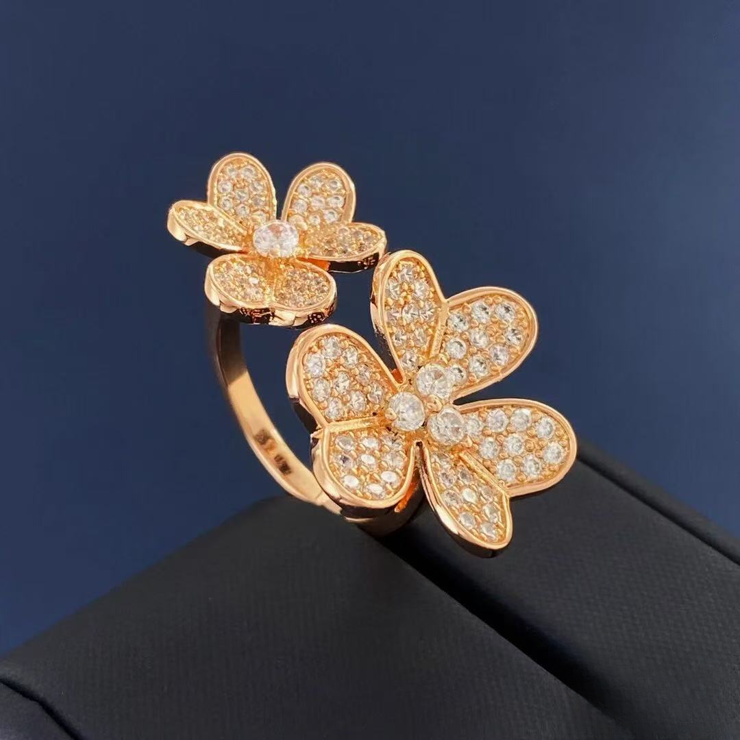 #粉色专项#001三叶草 猪鼻子 时来运转 锁头 戒指