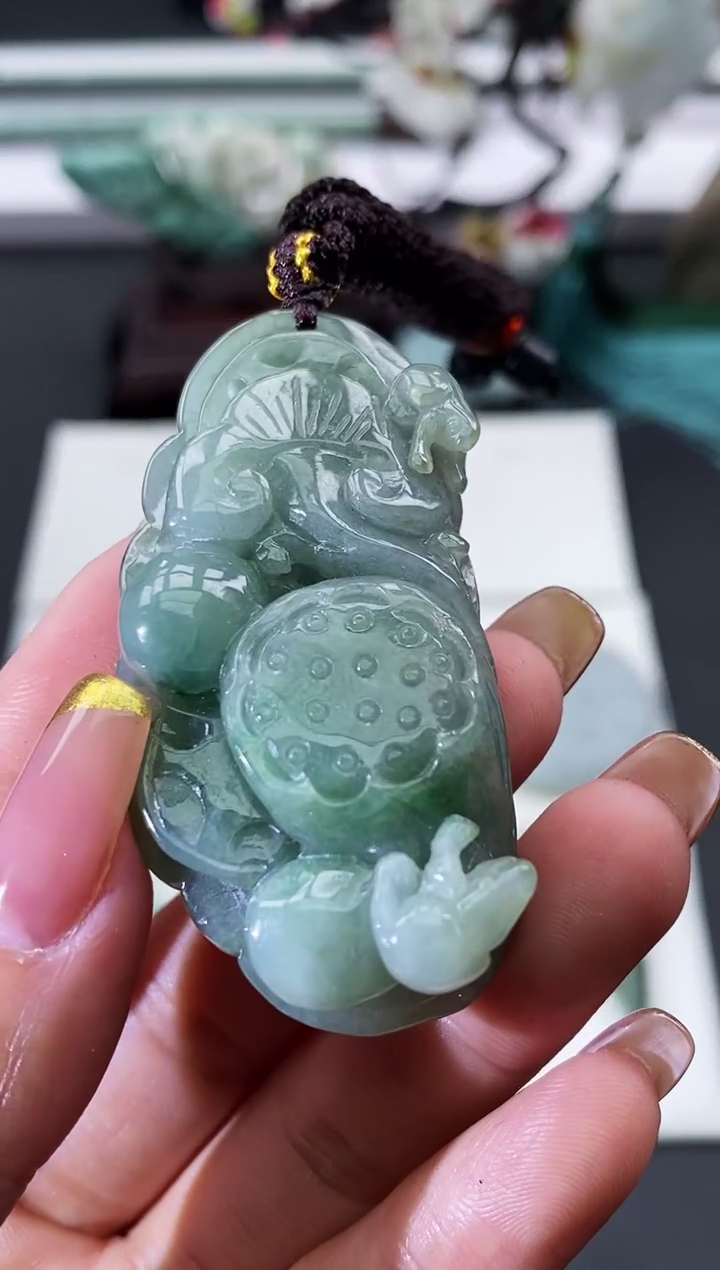 【闪购商品】翡翠颈饰未镶嵌天然缅甸翡翠A货