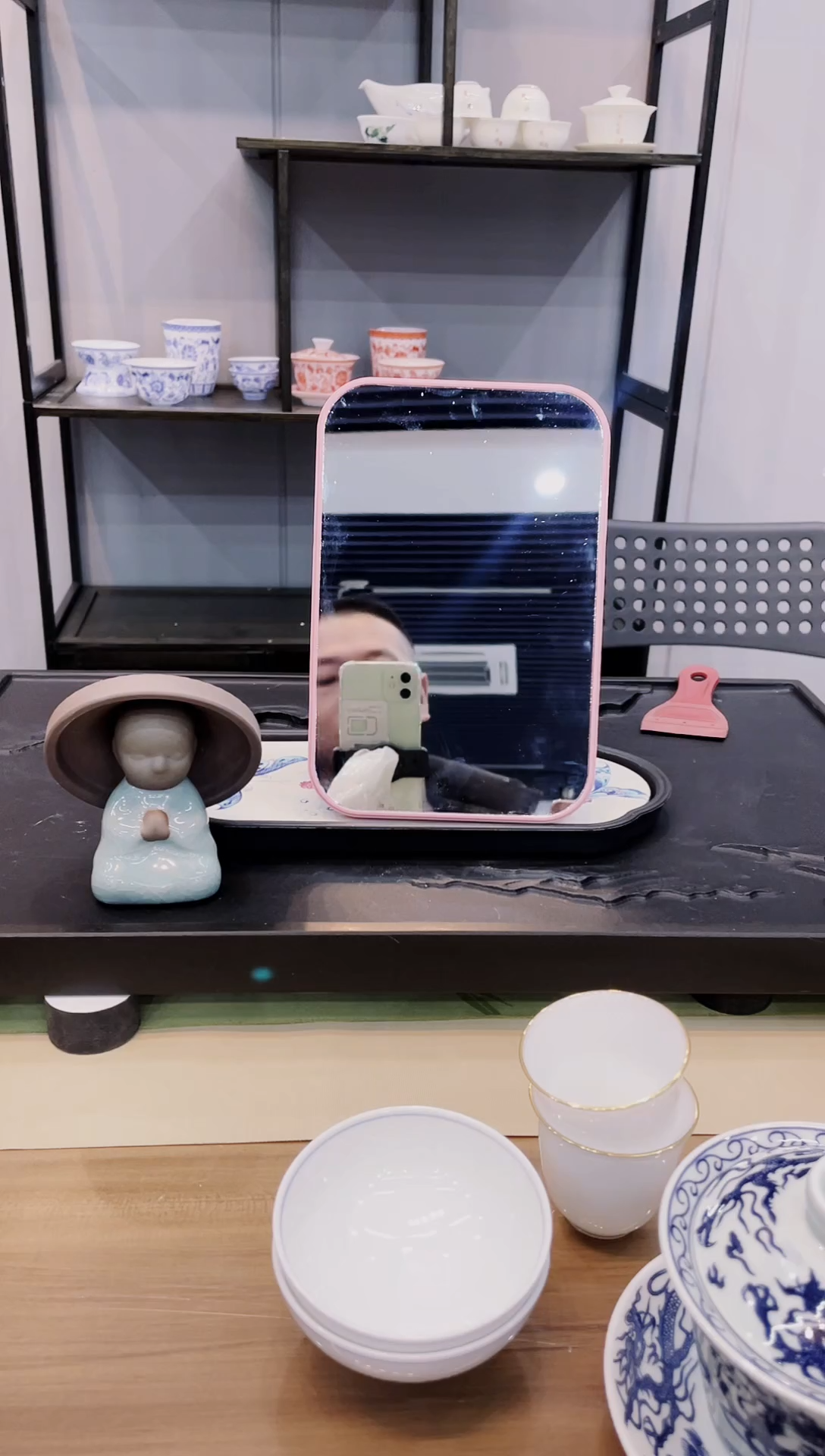 【闪购商品】【席欢李商城】山水壶承