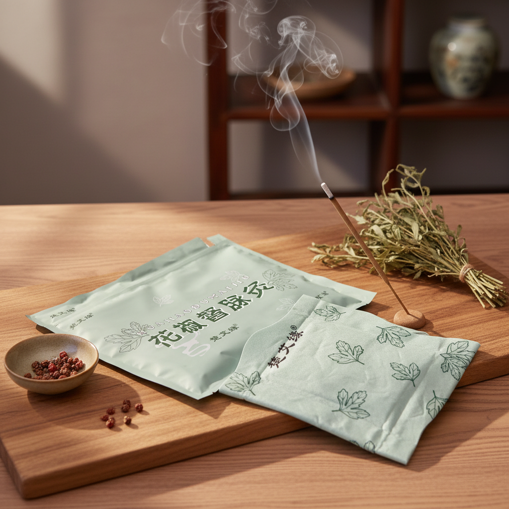 【花椒督脉灸贴高温版】蕲艾+花椒热敷8小时