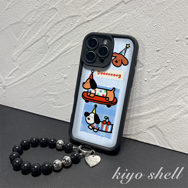 滑板小腊肠适用苹果17pro全包手机壳iPhone16华为vivo小米17oppo