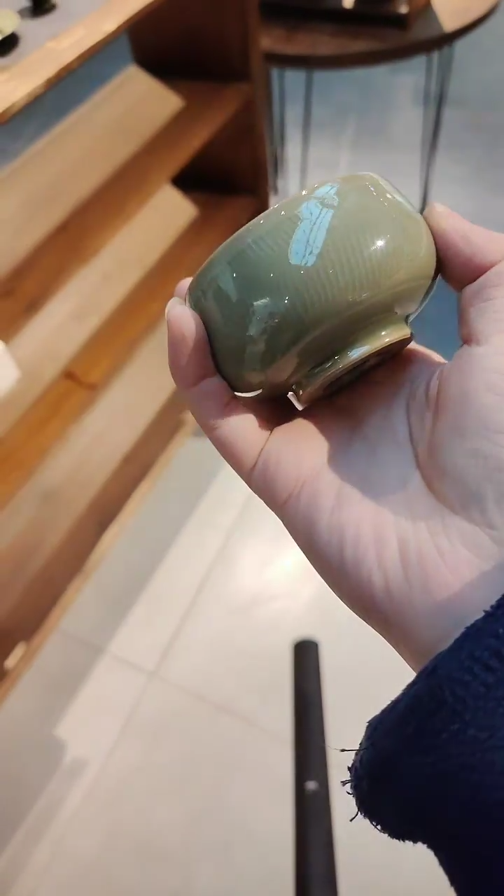【闪购商品】跳刀纹禅定杯 微瑕