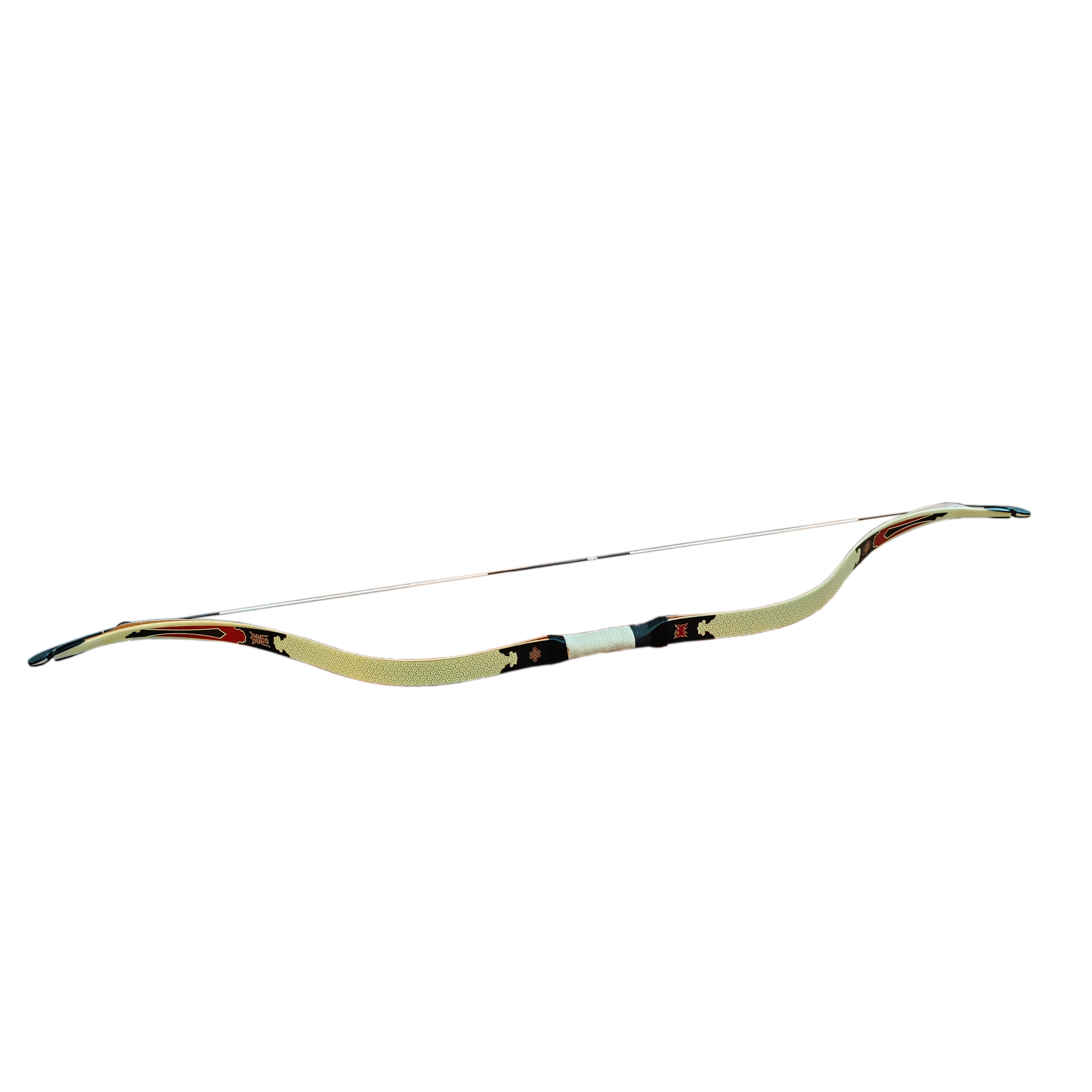 意在弓箭朙弜弓传统弓明代小梢弓132弦长箭速快层压弓山文甲配饰