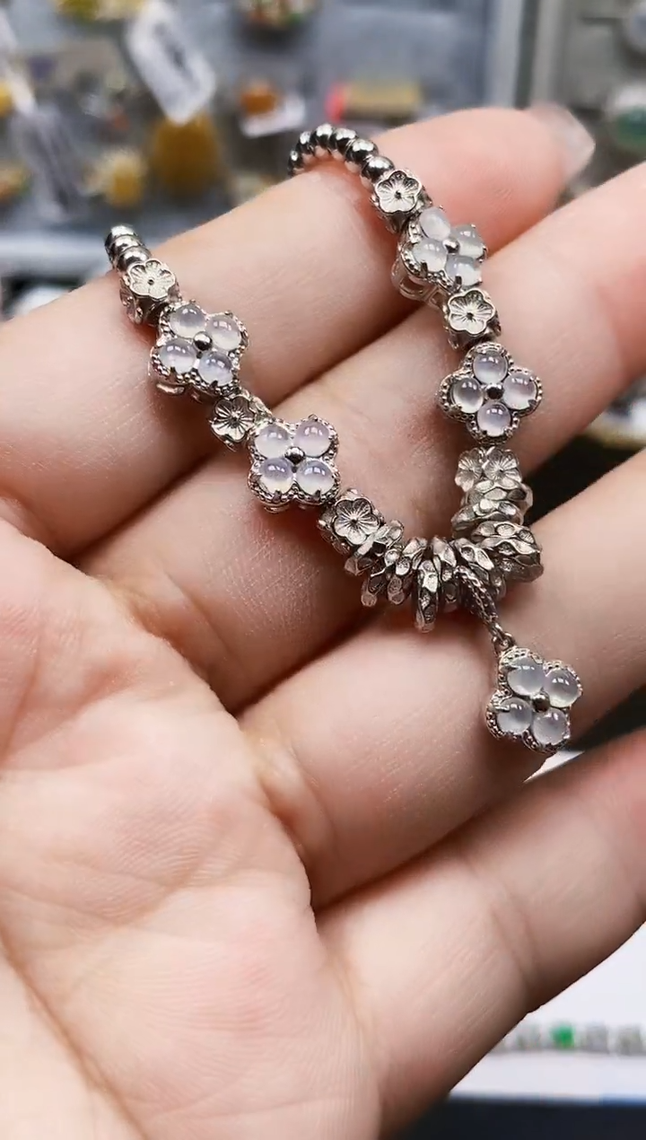 银S925镶嵌戒指翡翠4112