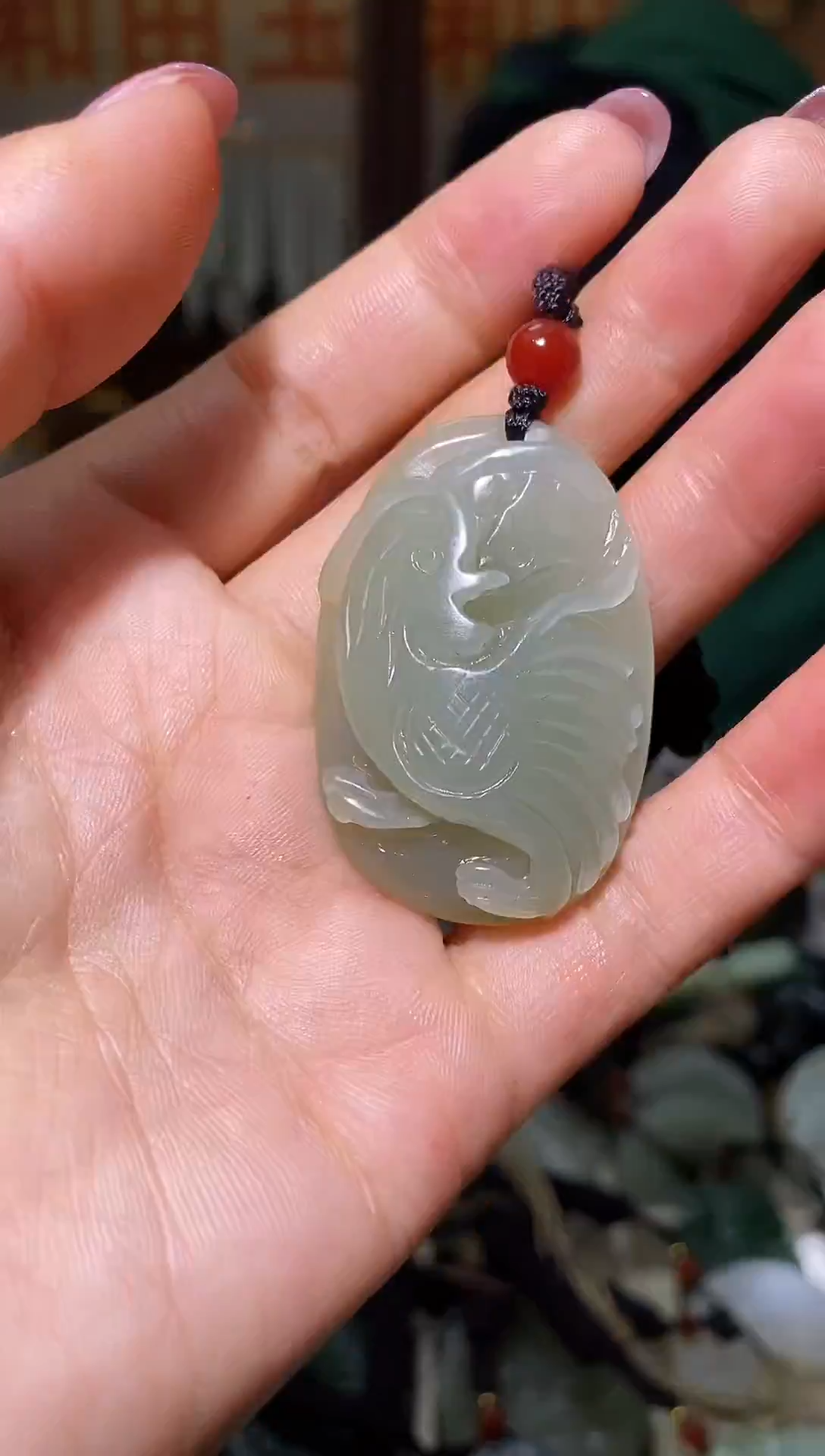 颈饰未镶嵌和田玉1