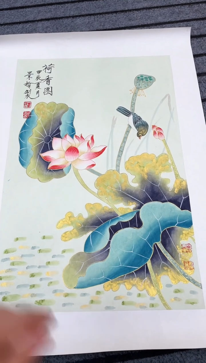 精品国画花鸟作品