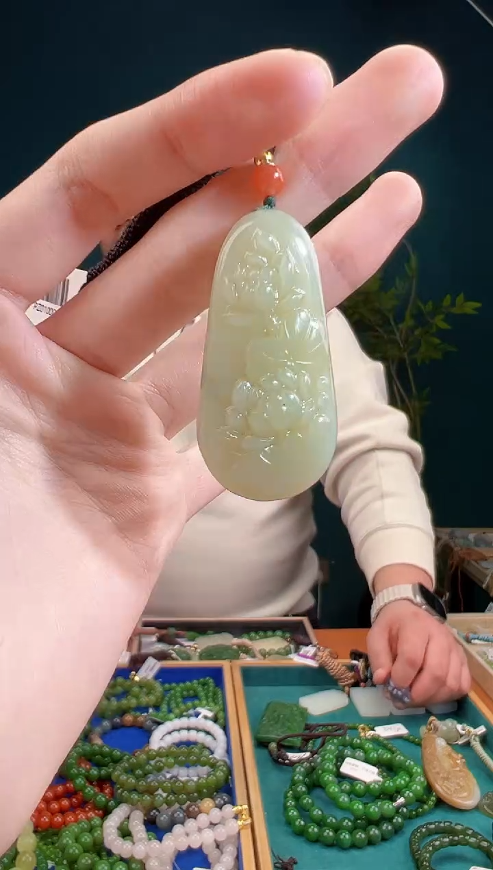 颈饰未镶嵌和田玉多样性发货 拍一单发一个