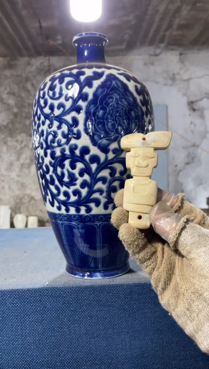 瓷片手工，手绘，瓷器