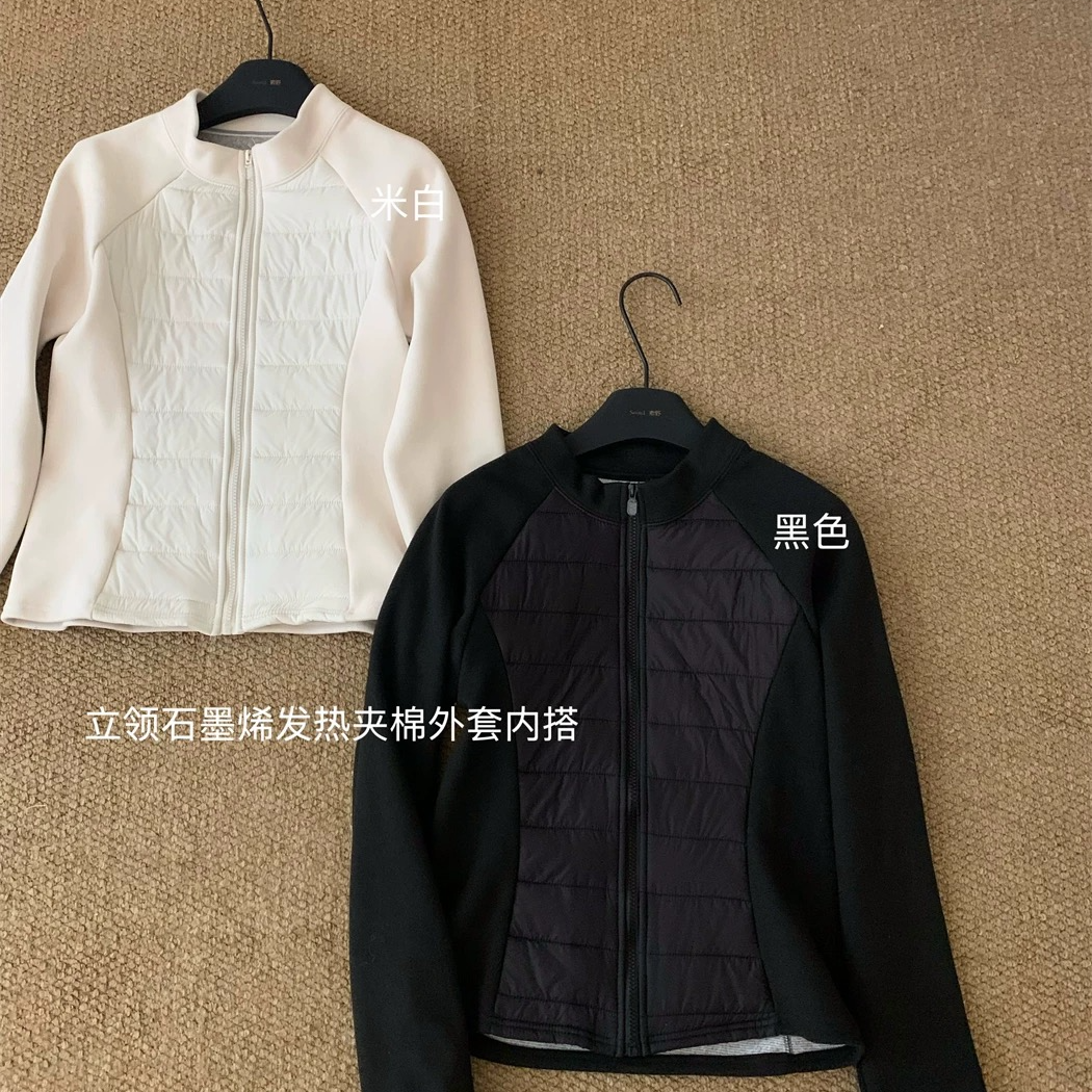 纸片人!棉服拼接小外套 