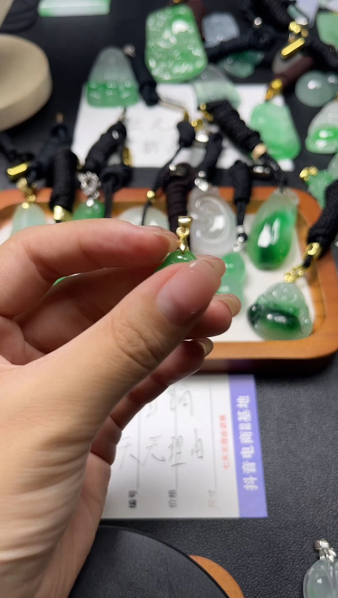 颈饰未镶嵌翡翠所见即所得 一图一物