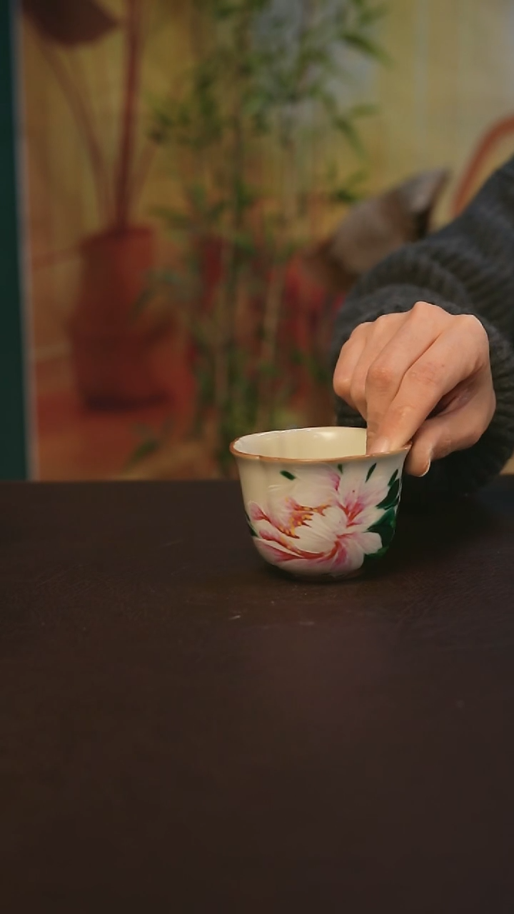 【闪购商品】景德镇陶瓷杯碗柴烧多人