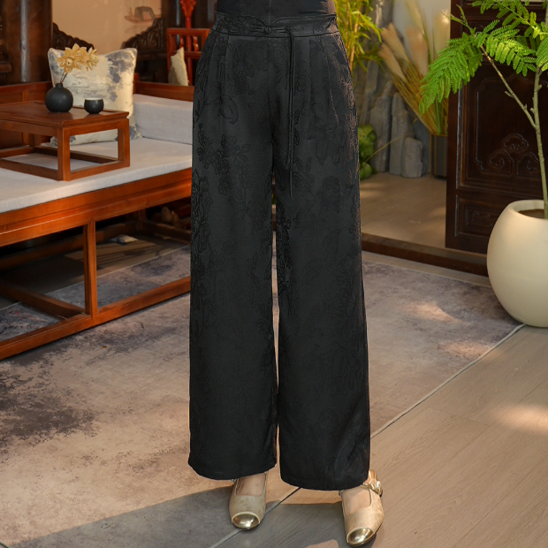 水佩风裳 通勤百搭新款休闲裤0189