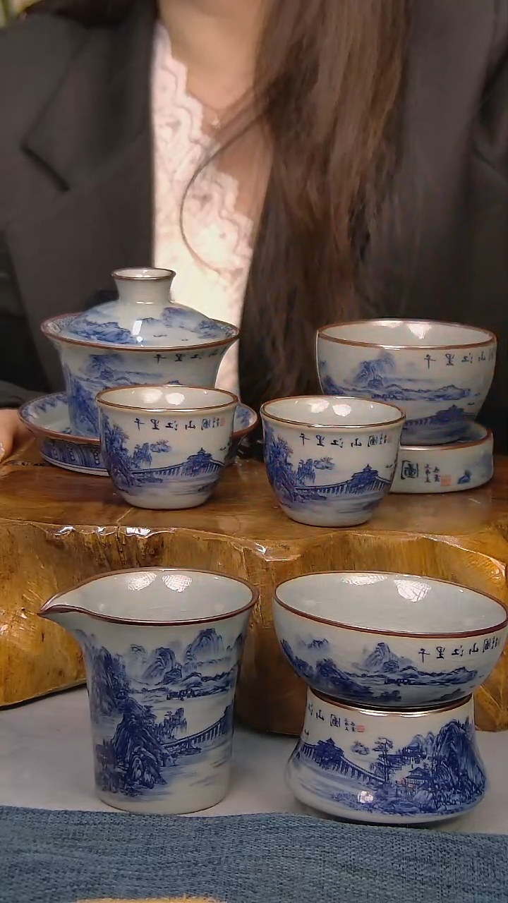 【闪购商品】简装家用款7件套 陶瓷家用茶具系列