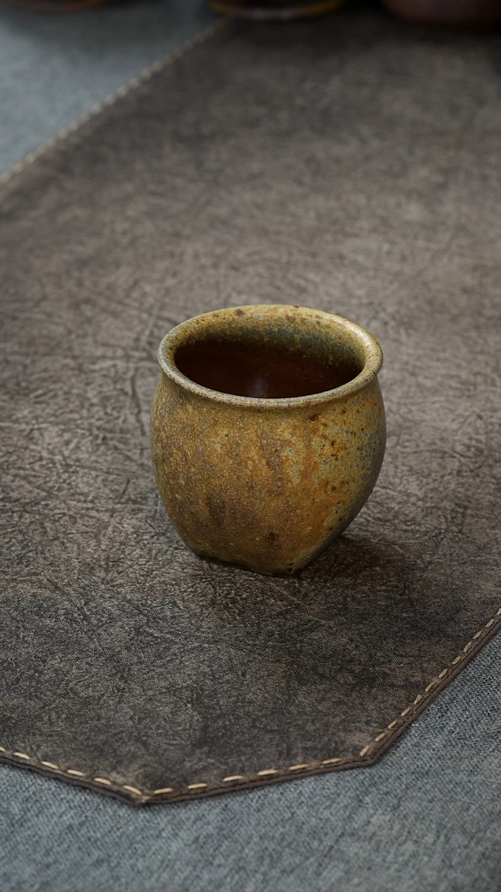 【闪购商品】紫砂茶宠柴烧主人杯