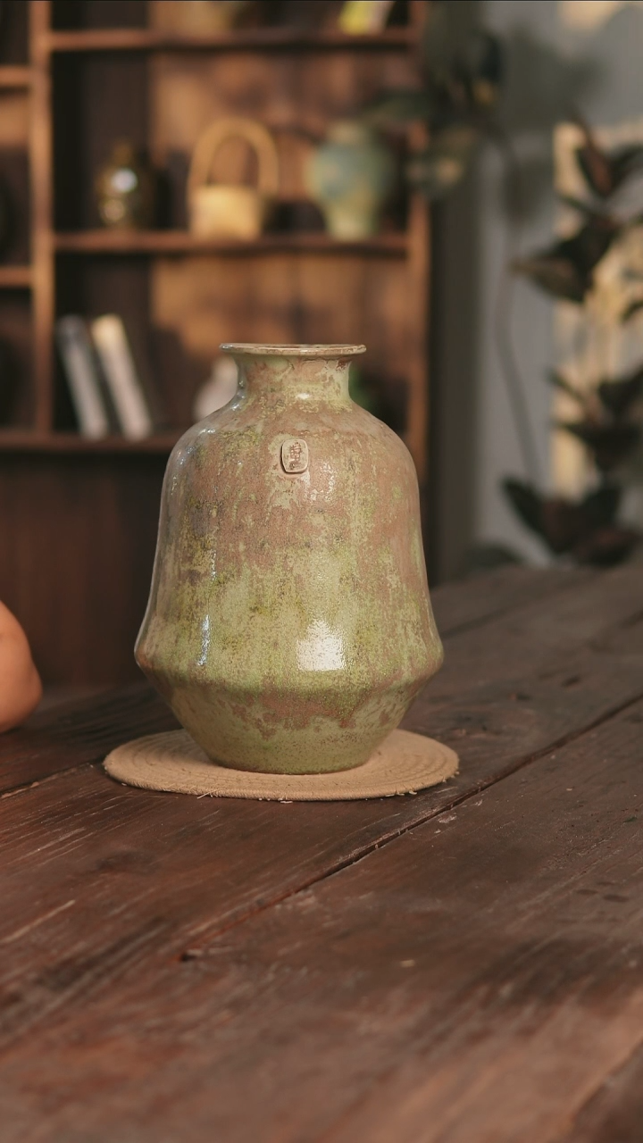 摆件13-178高30口8误差2无孔孤品