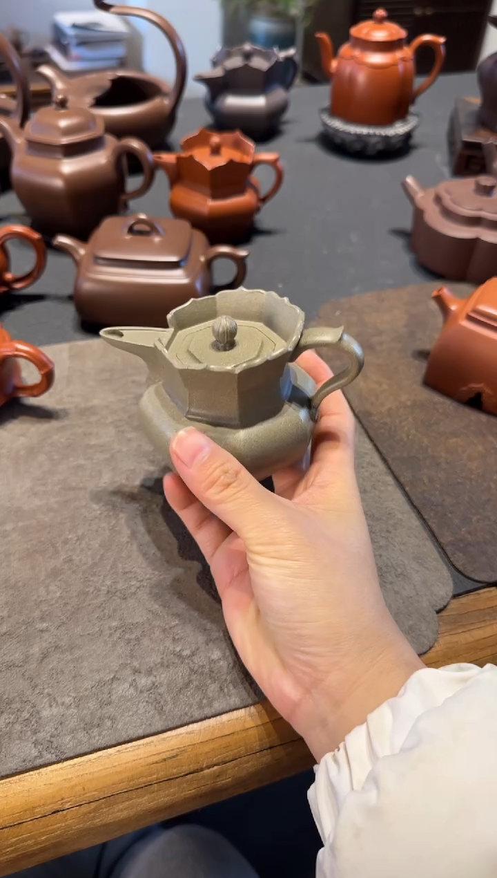 【闪购商品】紫砂茶壶八方僧帽 师哥