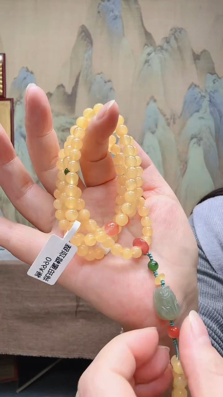 【闪购商品】蜜蜡颈饰未镶嵌颈饰