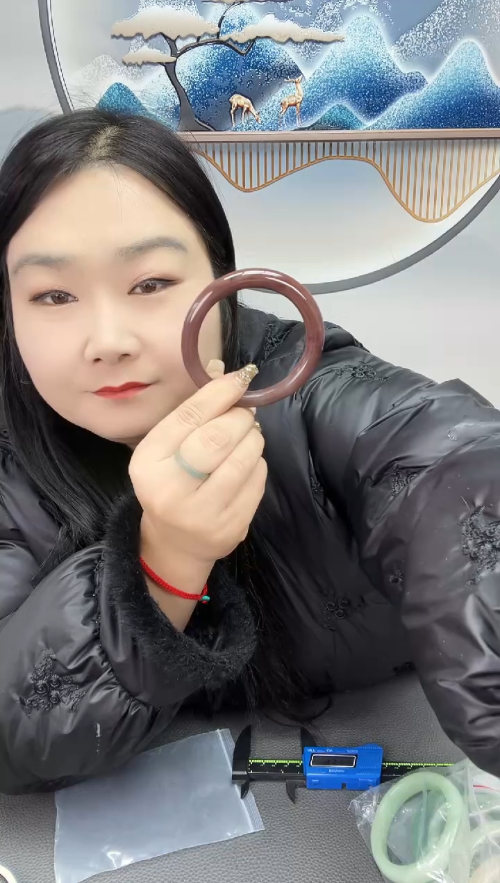 未镶嵌密玉车厘子圆条密玉（石英质玉）6061