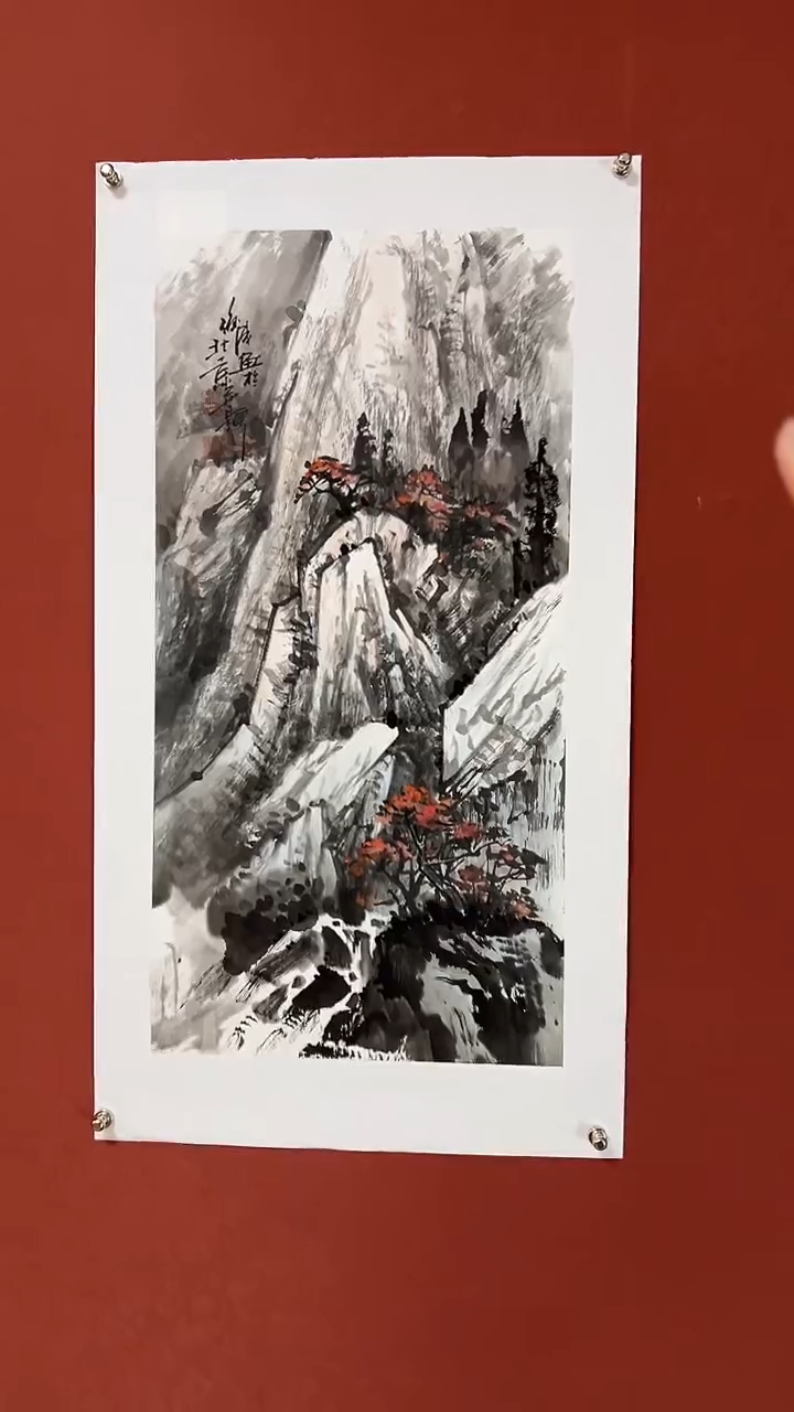 国画32吕俊成老师 国画 2平尺
