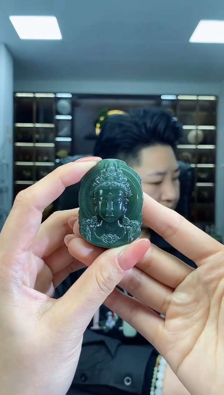 【闪购商品】和田玉颈饰未镶嵌佛首