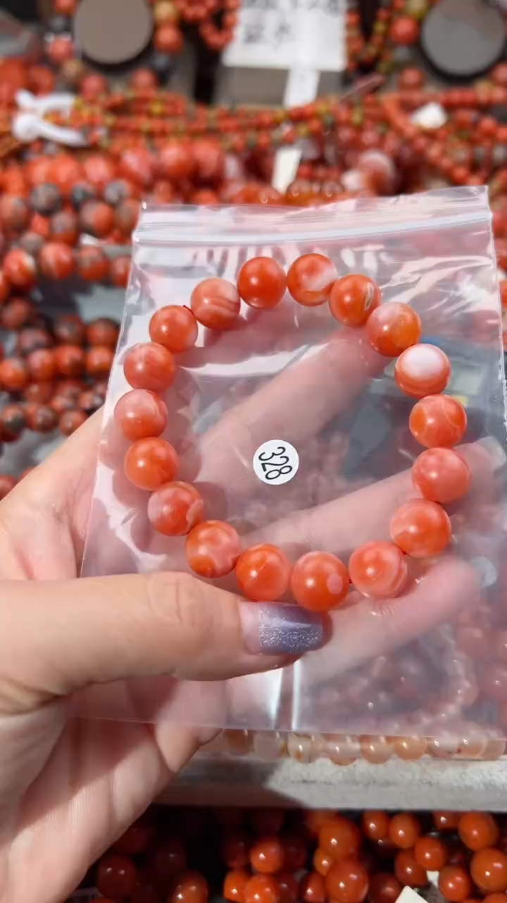 【闪购商品】南红玛瑙手串未镶嵌11+