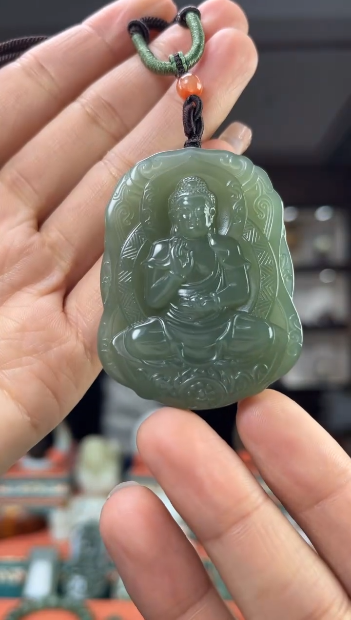 【闪购商品】和田玉颈饰未镶嵌佩佩猪 狗