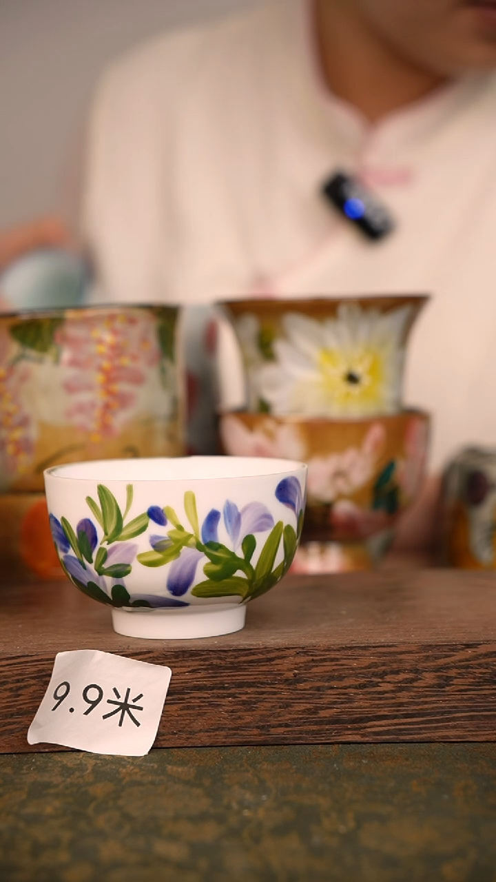 摆件泥垚手作 景德镇手工手绘器物