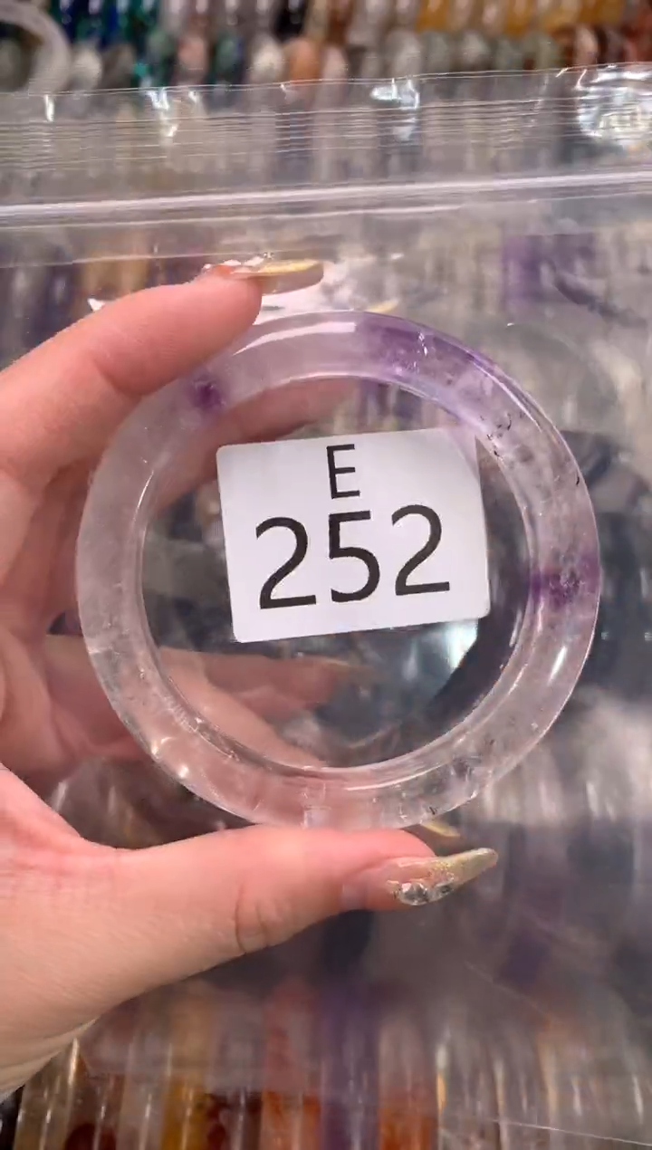 【闪购商品】水晶水晶手镯未镶嵌252-59