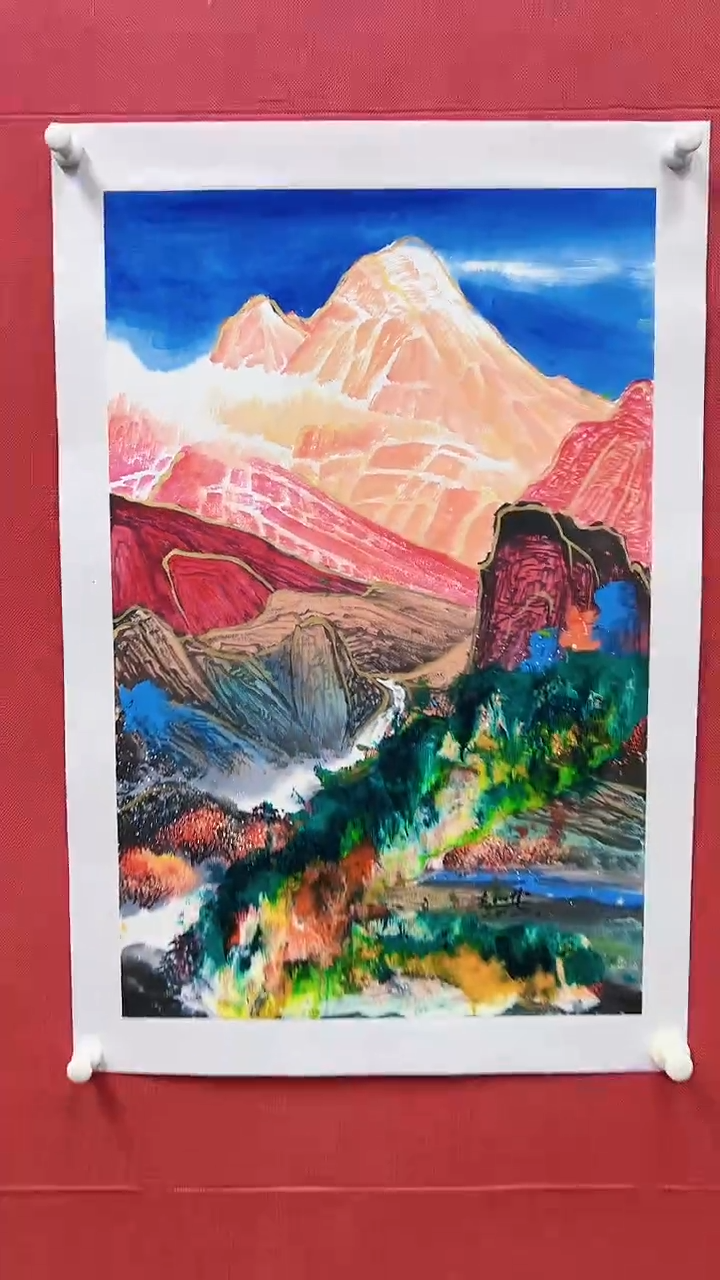 【闪购商品】绘画赵燮绘画2.7平尺抽象山水