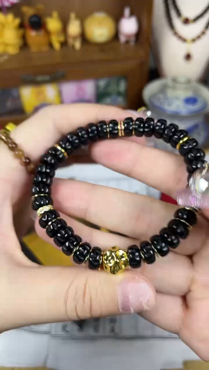 非洲檀香手串/手链菩提木质玉石手串/多发性其一/不带盒子