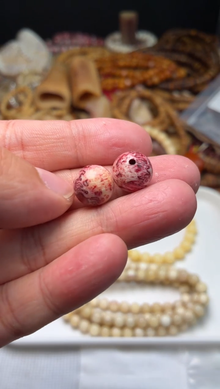 鹿骨其他杂件853-三界单籽12mm