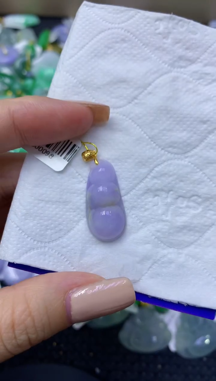 颈饰未镶嵌翡翠天然缅甸翡翠A货