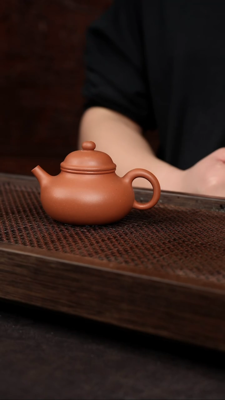 【闪购商品】紫砂茶壶老红泥容天