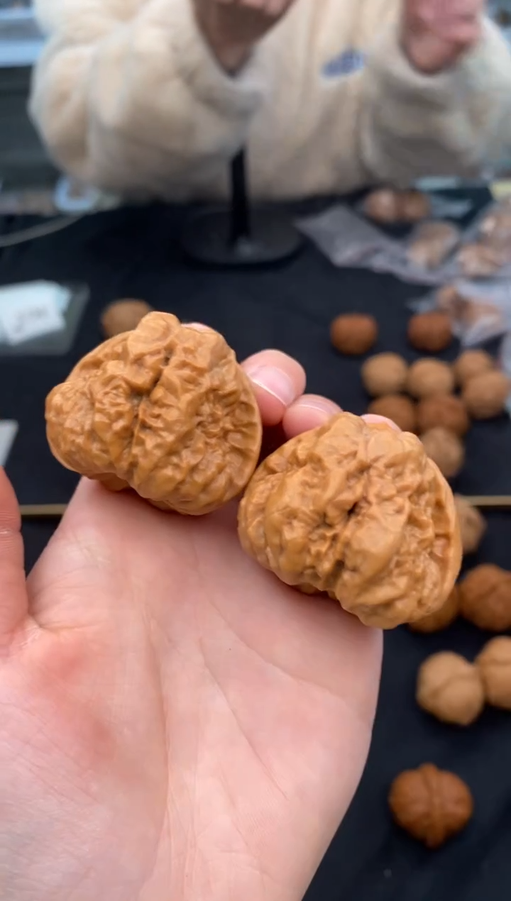 【闪购商品】文玩核桃把件延庆蛙40-t413