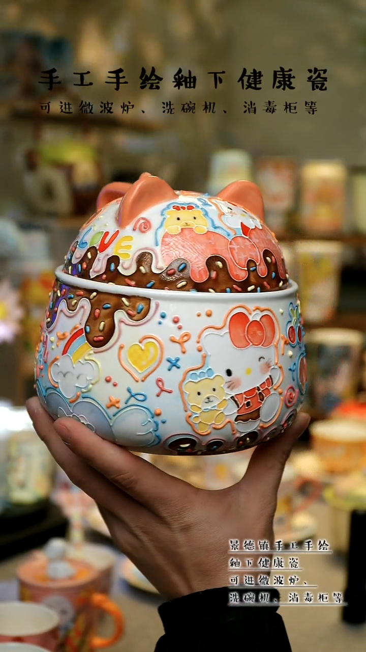 【闪购商品】景德镇高温釉下彩&A834