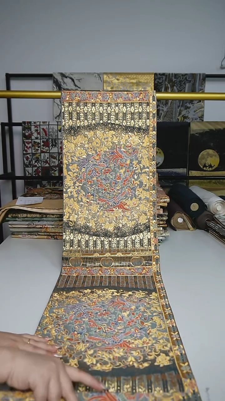 【闪购商品】织绣88 六通凤凰唐草细密织