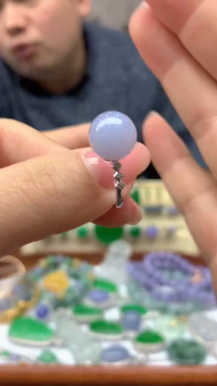 【闪购商品】翡翠戒指18K金镶嵌168-天然翡翠