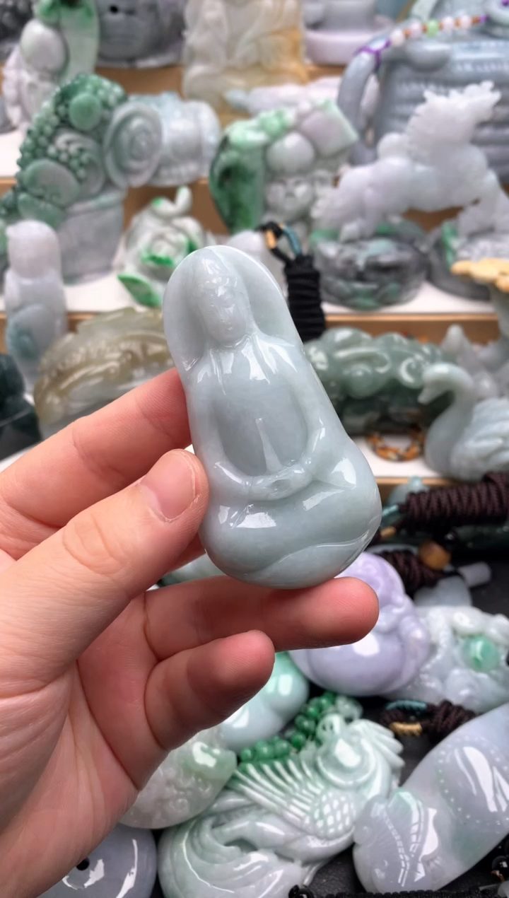 吊坠(不含链)未镶嵌翡翠1
