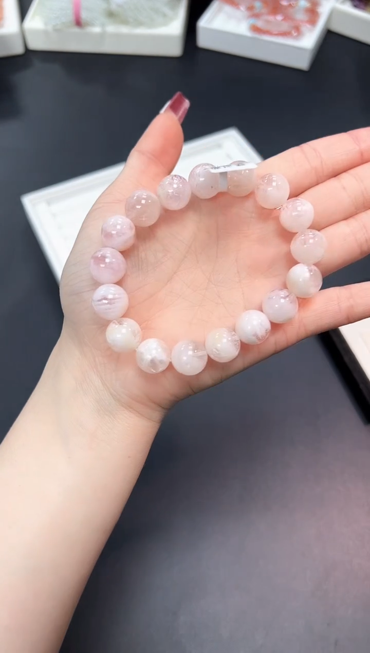 【闪购商品】水晶手串未镶嵌25A2多样性发其一1条默认微瑕