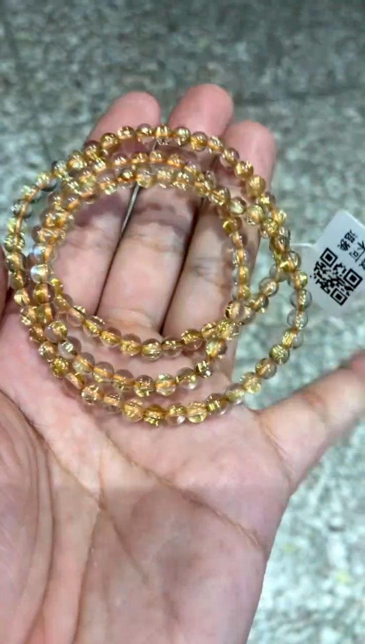 【闪购商品】水晶483-未镶嵌钛金三圈5mm